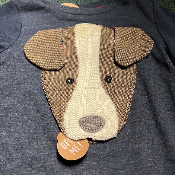 Mud Pie dog Bad to the Bone shirt toddler - Picture 2 of 5